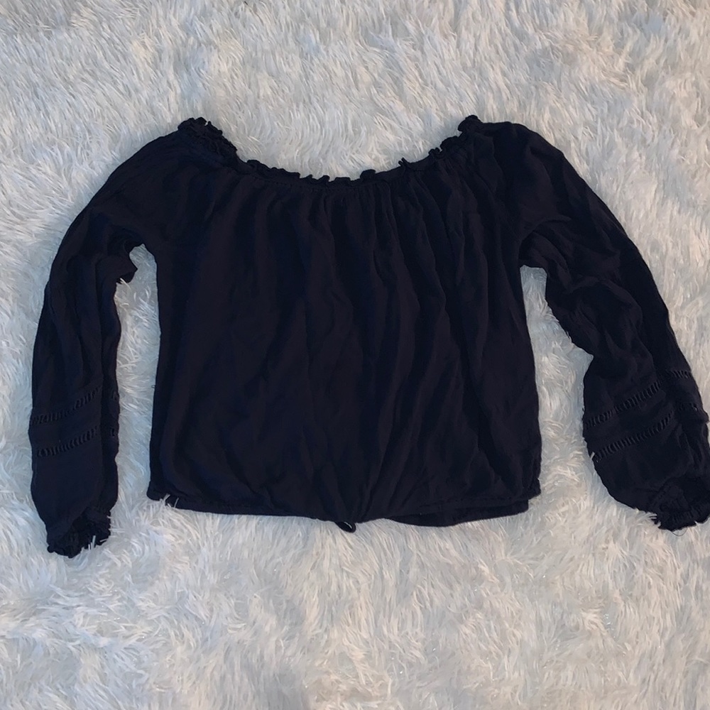 Holister off the shoulder blouse
